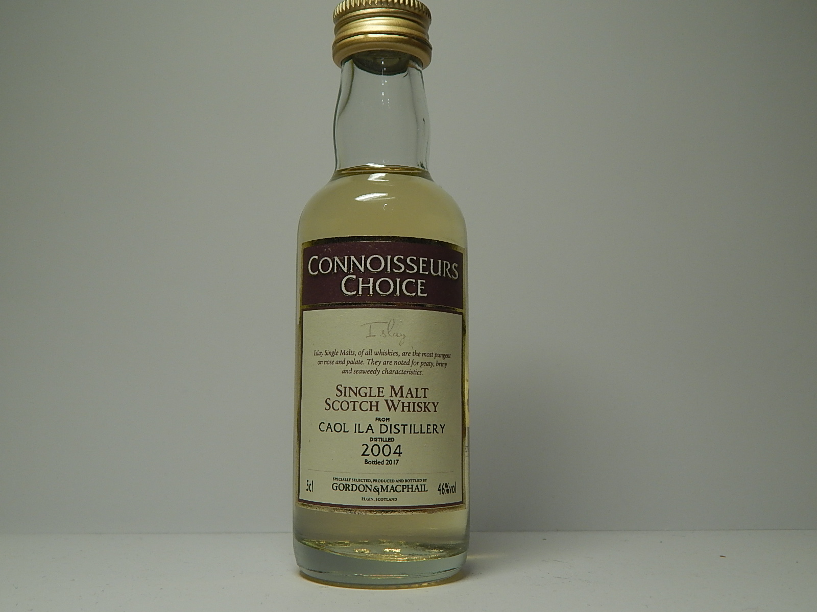 SMSW 13yo 2004-2017 "Connoisseurs Choice" 5cl 46%vol